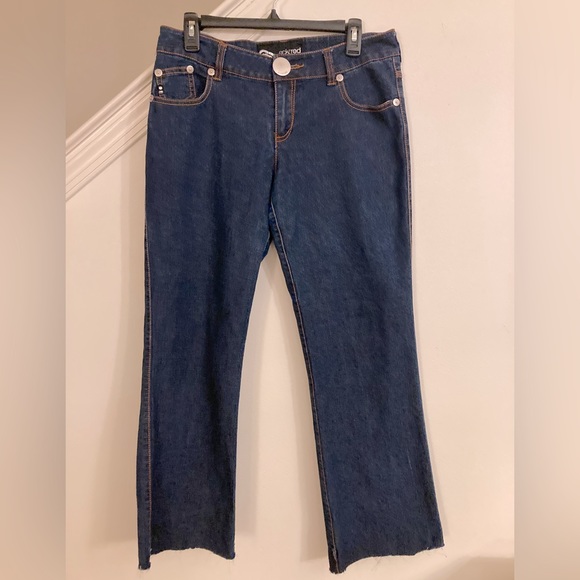 Ecko Unlimited Denim - Ecko Red Raw Hem Jeans Junior’s Size 11-FLAWS